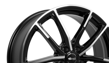 BROCK B38 schwarz glanz voll-poliert